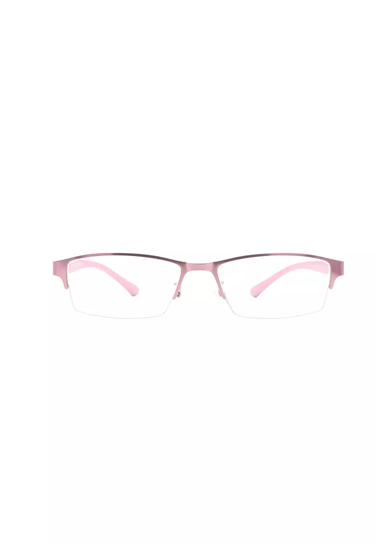 3029 Metal (C3-Pink) Anti-Radiation Computer Eyeglasses for Men/Women