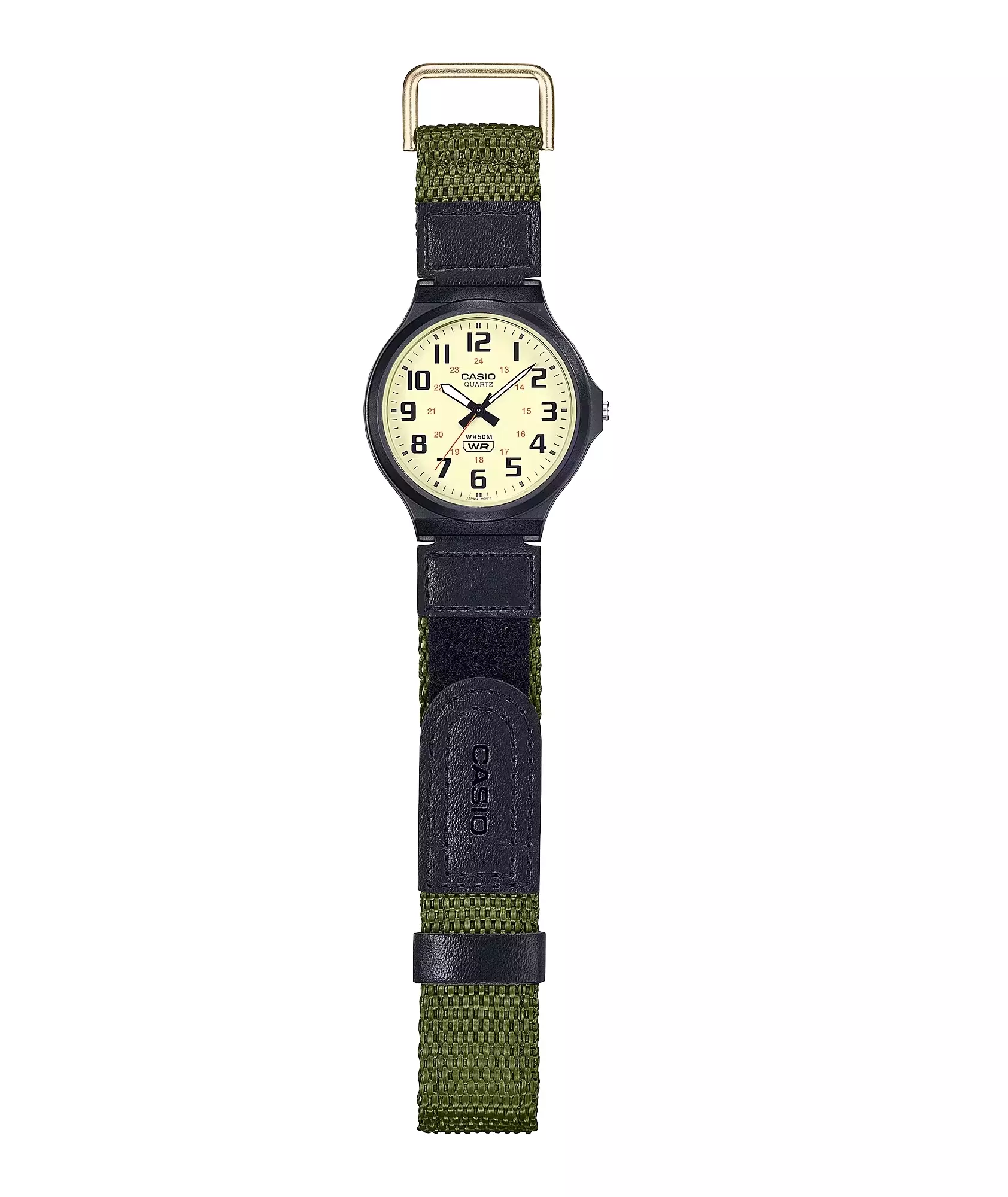 Casio canvas strap watch shop
