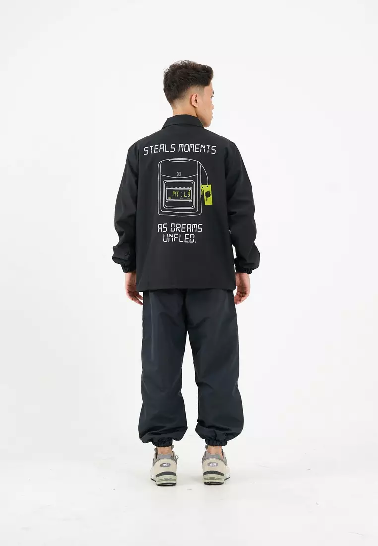 Moutley Men's Coach Jacket Regular Fit Steal Moments 181224