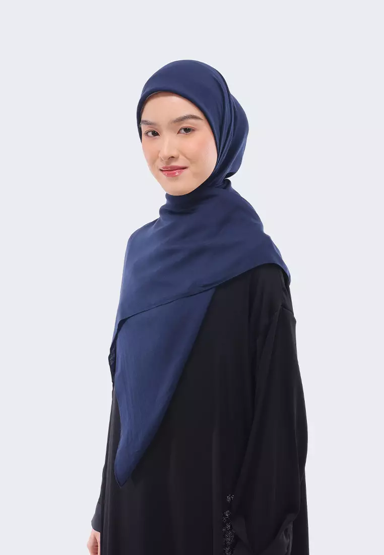 Ria Miranda Navy Jeddah Syar'I Scarf