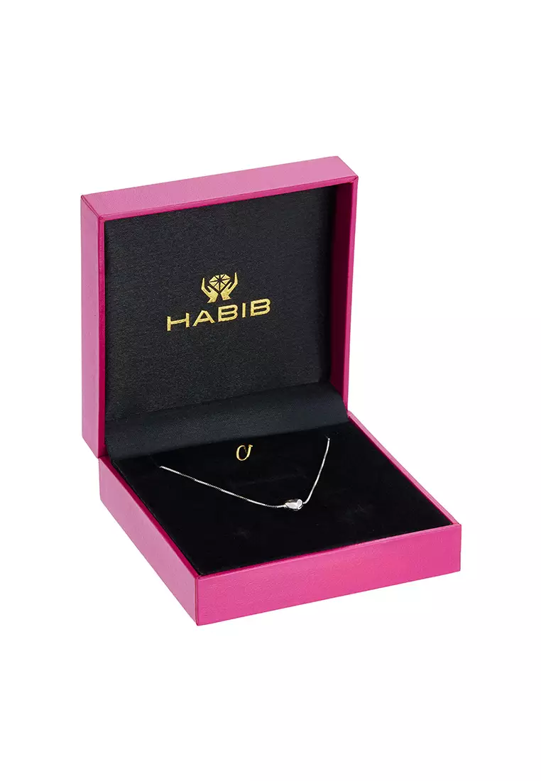 HABIB 750/18K White Gold Necklace 040VE D MP85(WG)