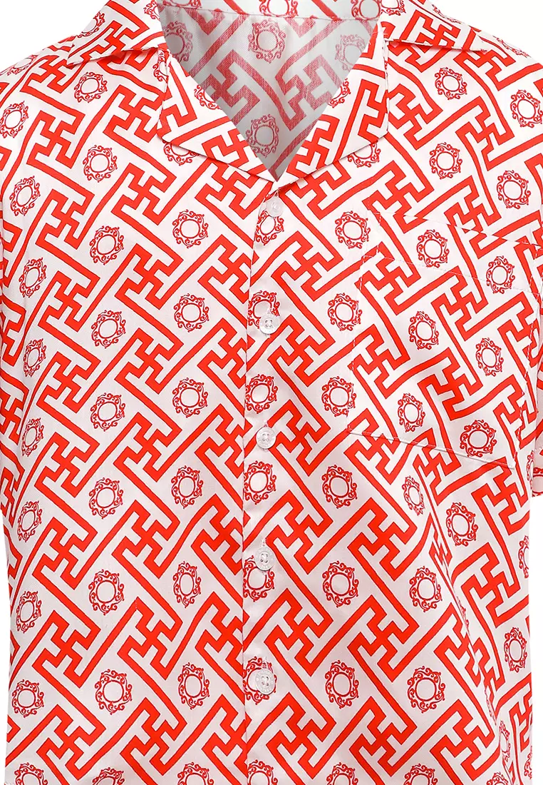 Chen Shirt Banji Merah