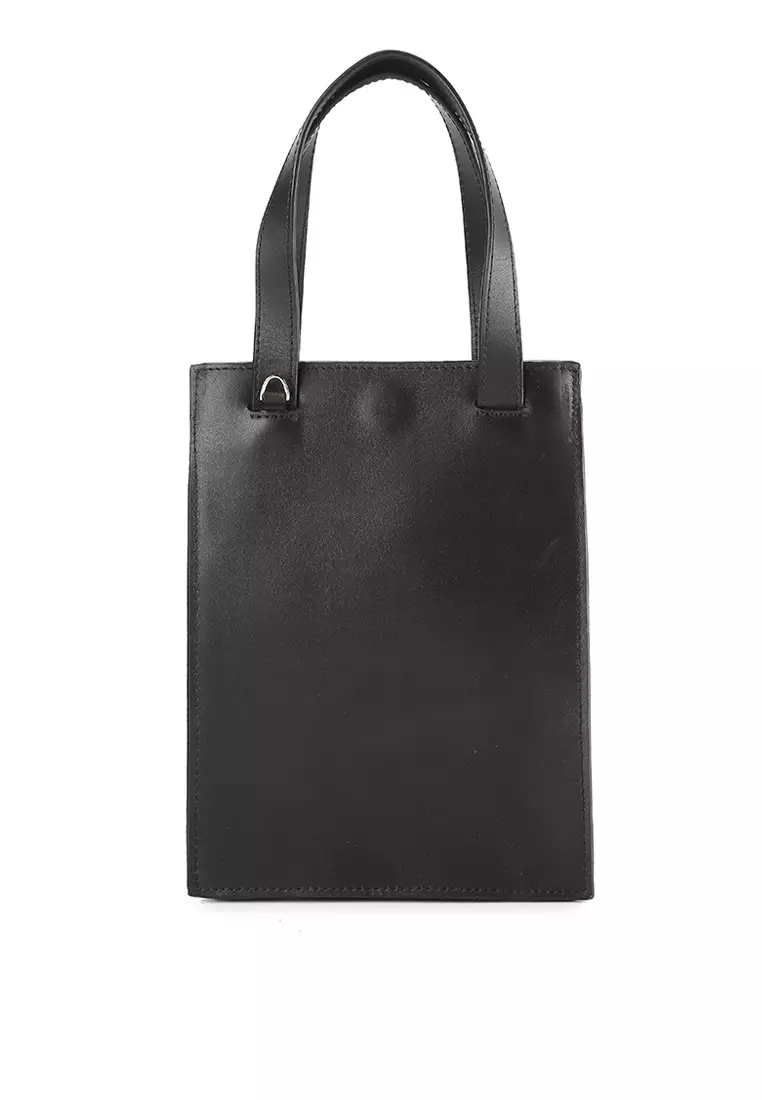 Kamaratih Handbag - Tas Kulit Asli dengan Patch Tenun Sutra Bulu - Eksklusif & Elegan