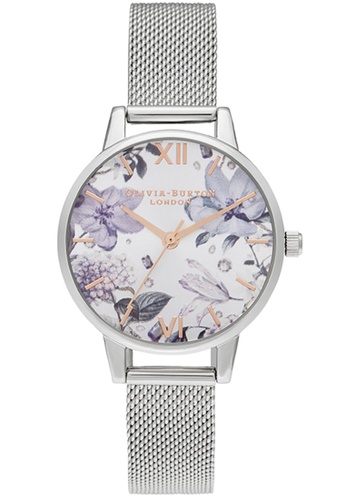 Buy Olivia Burton Olivia Burton Bejewelled Florals Silver Women S Watch Ob16bf26 Online On Zalora Singapore