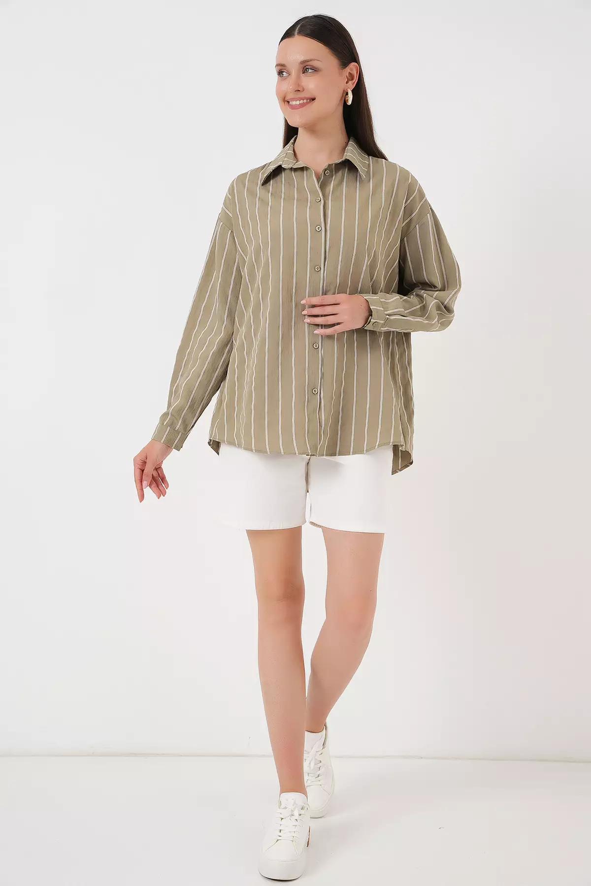 Oversized Long Sleeves Shirt