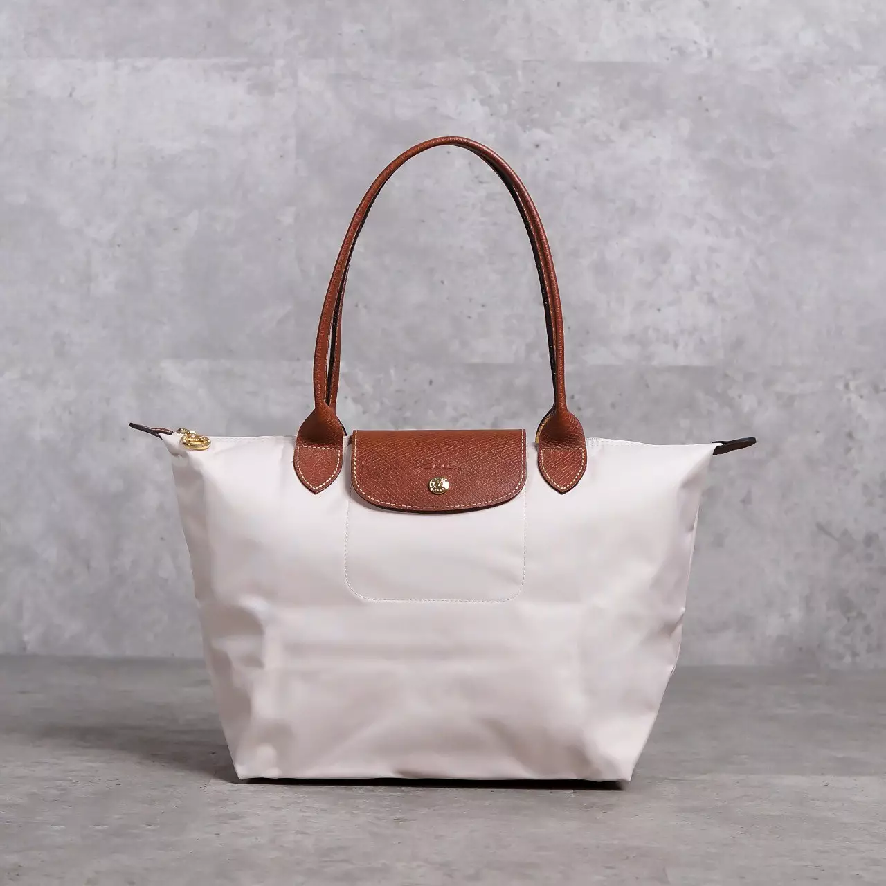 Shoulder Bag Longchamp Le Pliage M Long Handle Jual Longchamp Tas