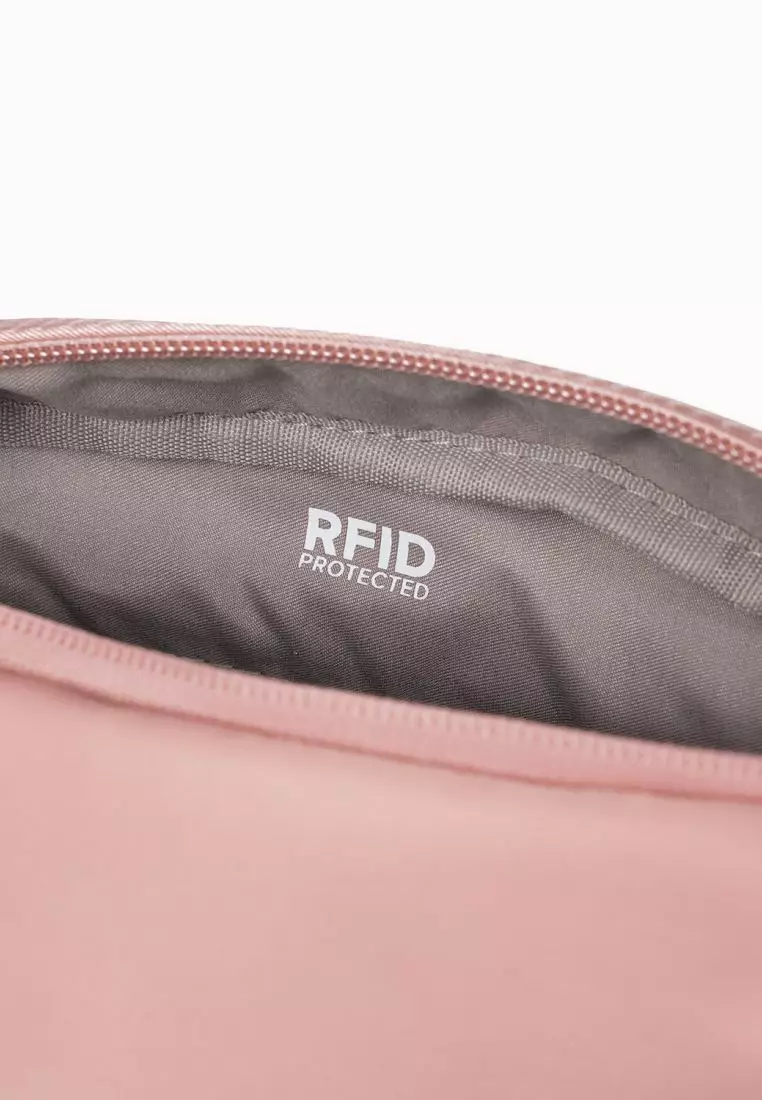Crossing Anti-Theft RFID Crossbody Bag 4L - Dusty Pink