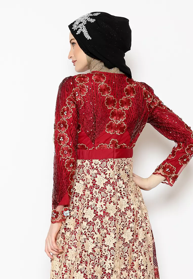 Bibiq Gamis Brokat Sequin