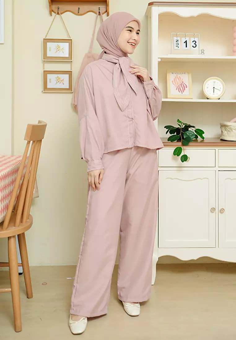 Ziudith Set Dusty Pink