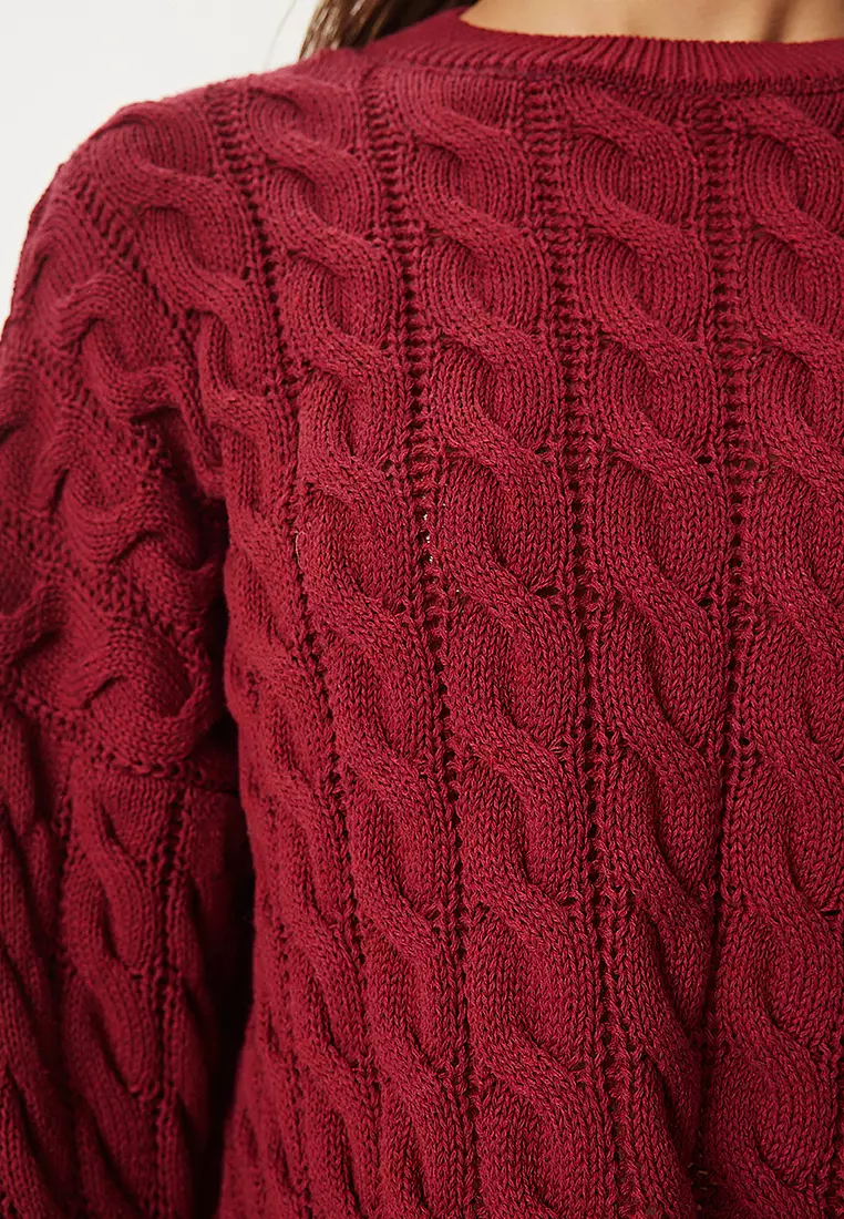 Braid Knitted Jumper