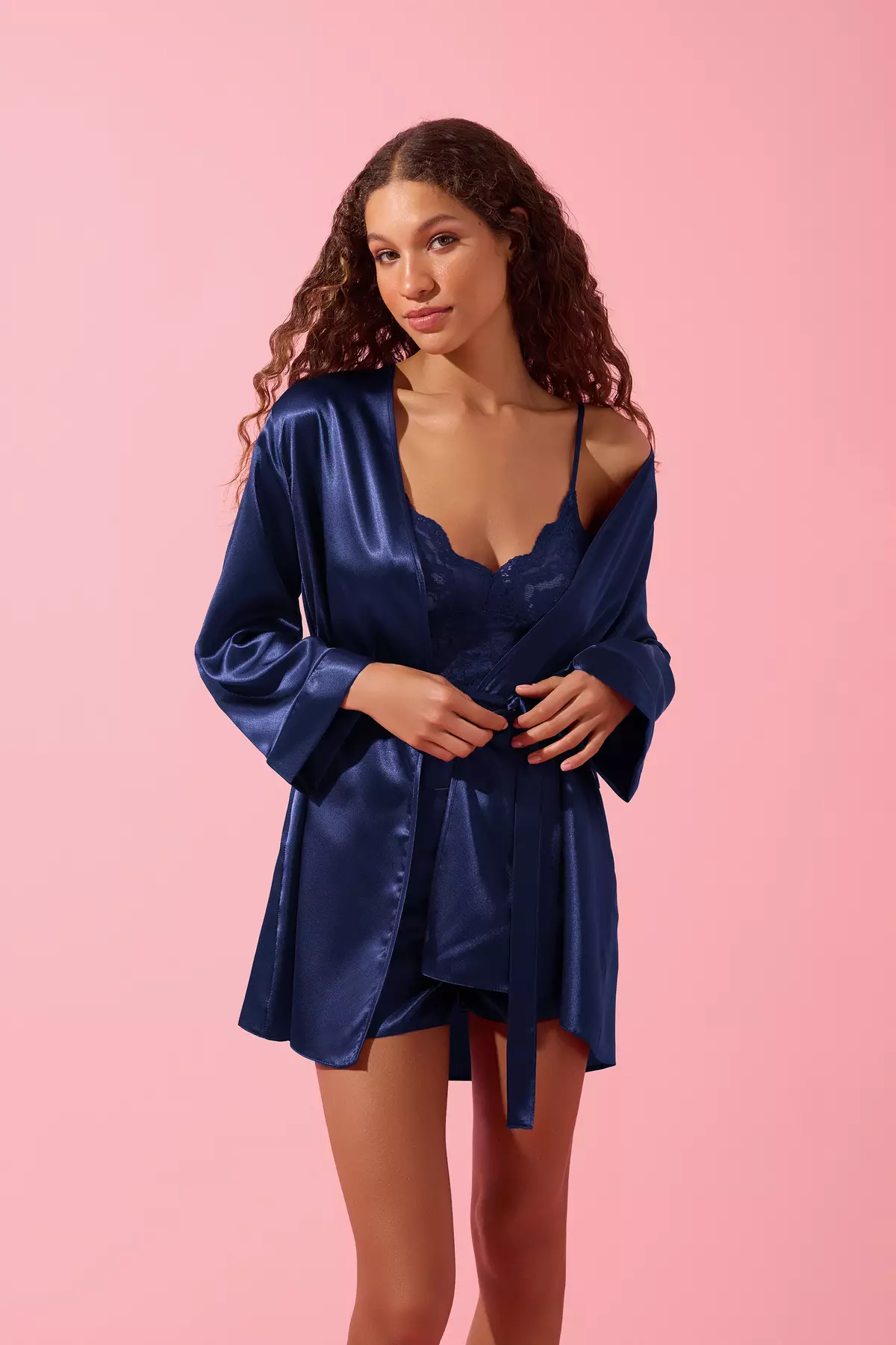 satin dress and panties KDFJPTH Women Underwear Tummy Control Cowl Neck Satin Mini Nightdress Silk  Strap Cami Dress Sleepwear Lingerie For Women