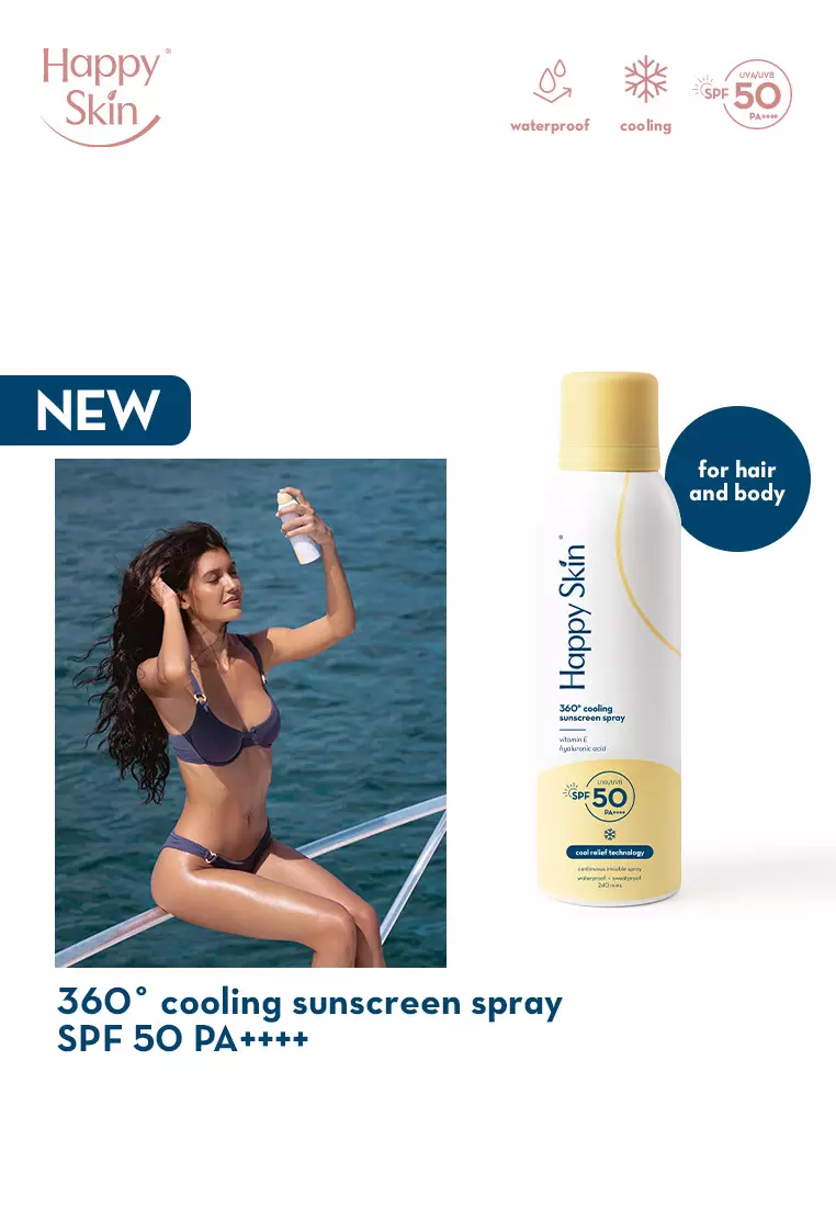 360° Cooling Sunscreen Spray SPF 50 PA++++ 