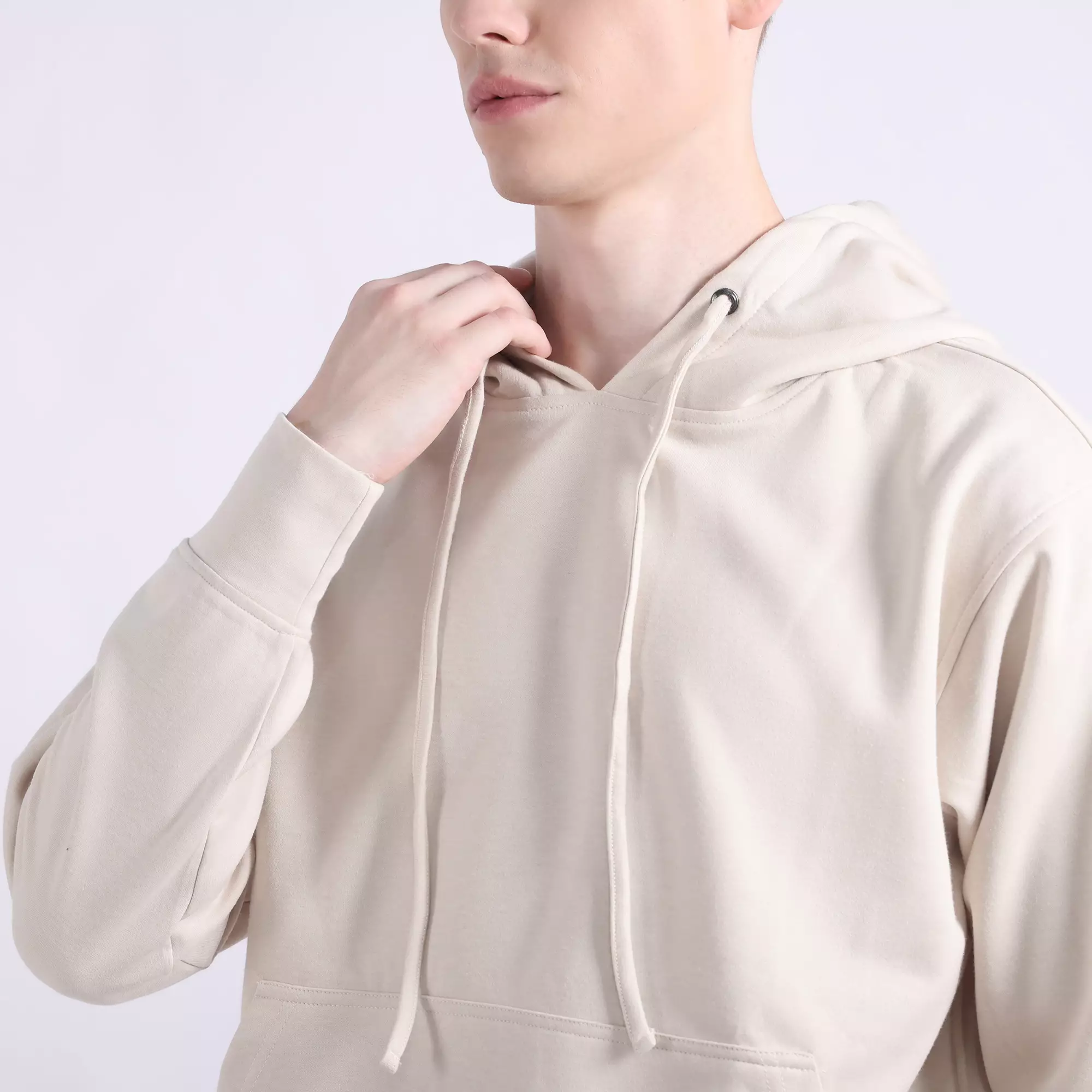 FACILITY by Larusso Work in Progress - Arlo Hoodie Danball - Whitecap Grey