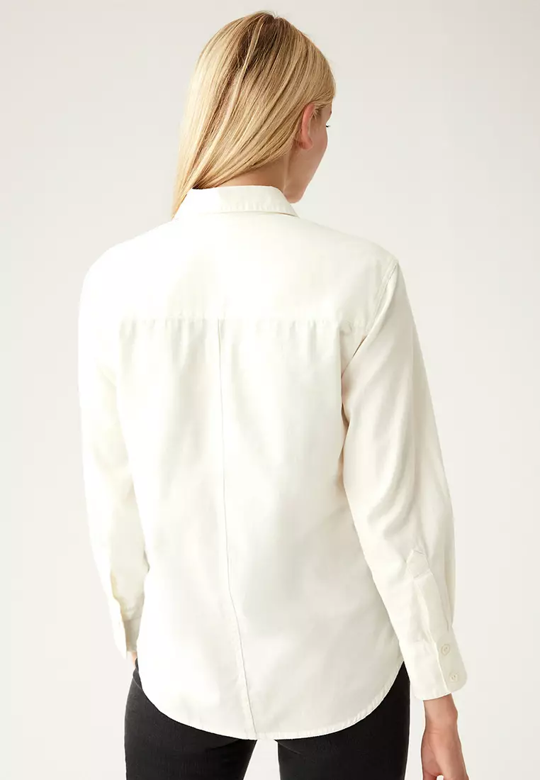 Jual Marks & Spencer Pure Cotton Collared Shirt Original 2024 | ZALORA ...