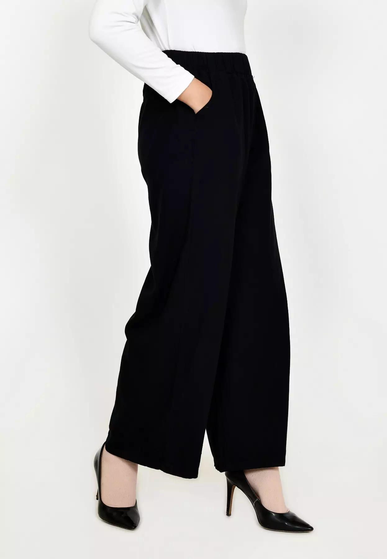 Pallazo Kelly [Panjang 102 cm - Hitam]