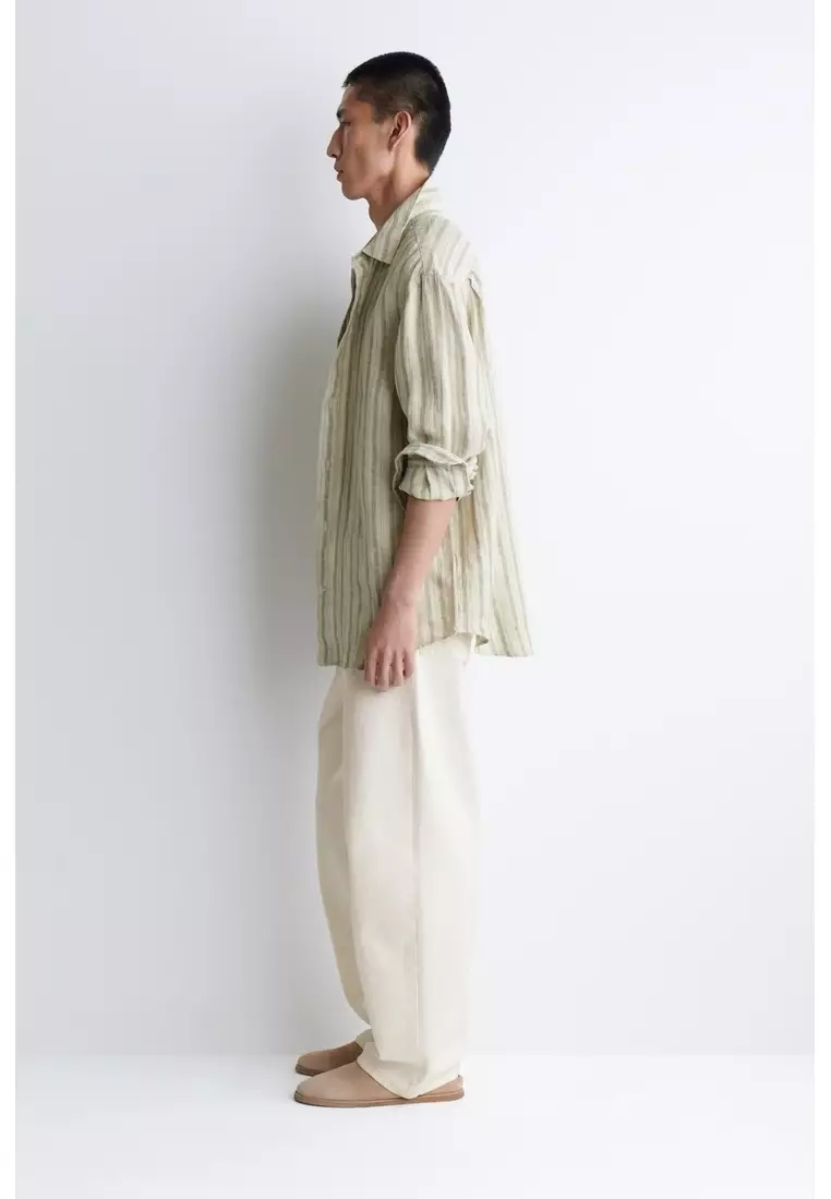 RELAXED LINEN SHIRT