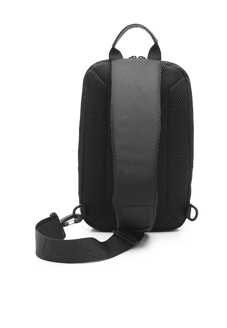 Men's Waist Bag / Belt Bag / Chest Bag - Black