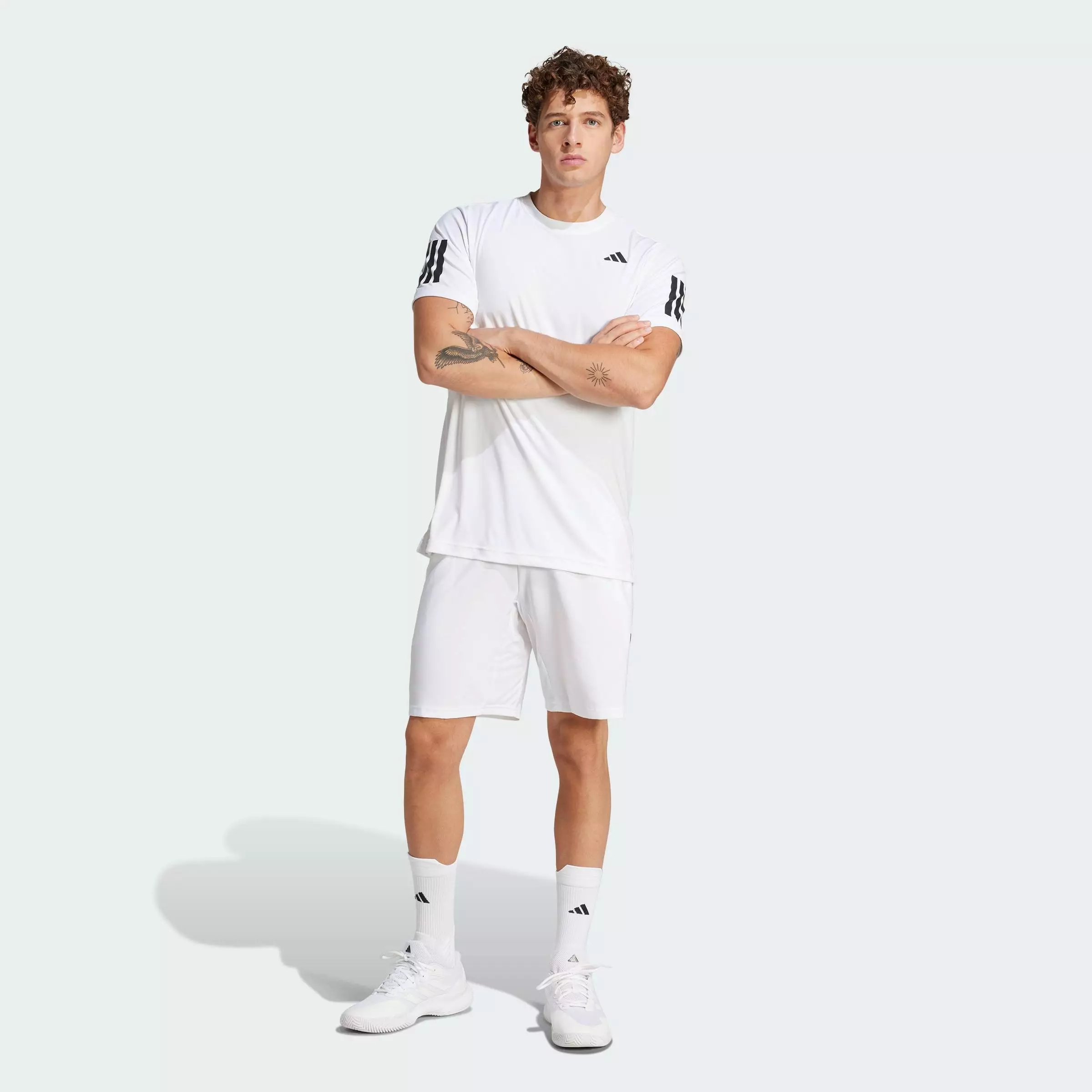 Tennis & Padel Tennis Club Tennis Climacool 3-Stripes Shorts Men White JE0408