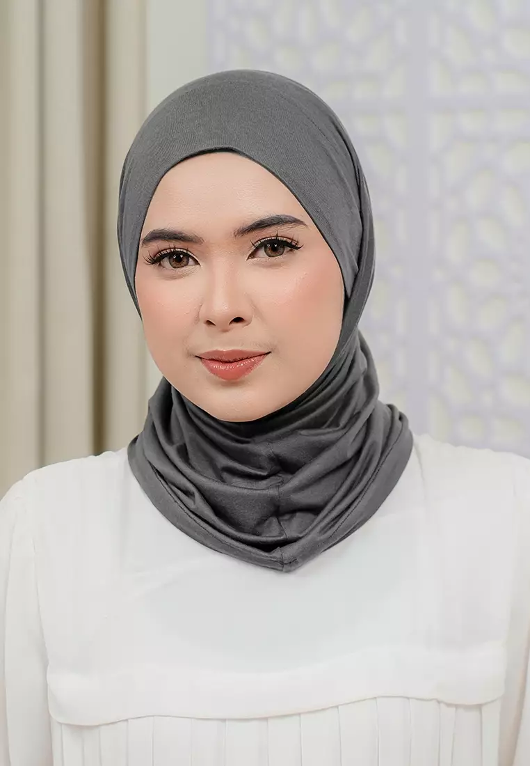 HIJAB INSTAN LUMA - DARK GREY