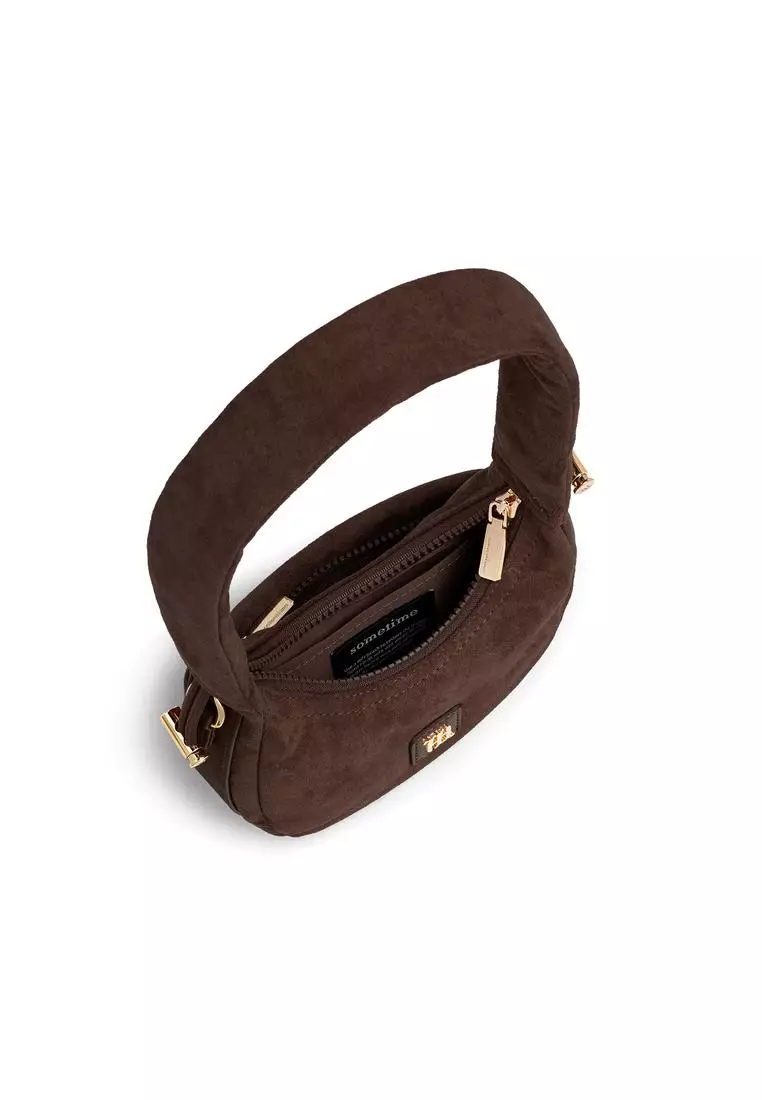 Fuffa Micro 2.0 Bag Suede - Dark Oak