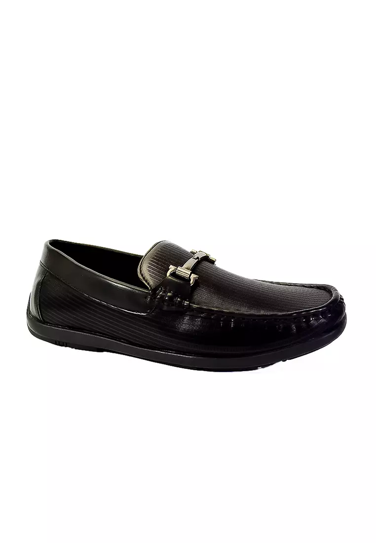 Discount on Mario D' boro Runway  shoes - SKU: Men's Casual Loafers MX 25040 Black C53