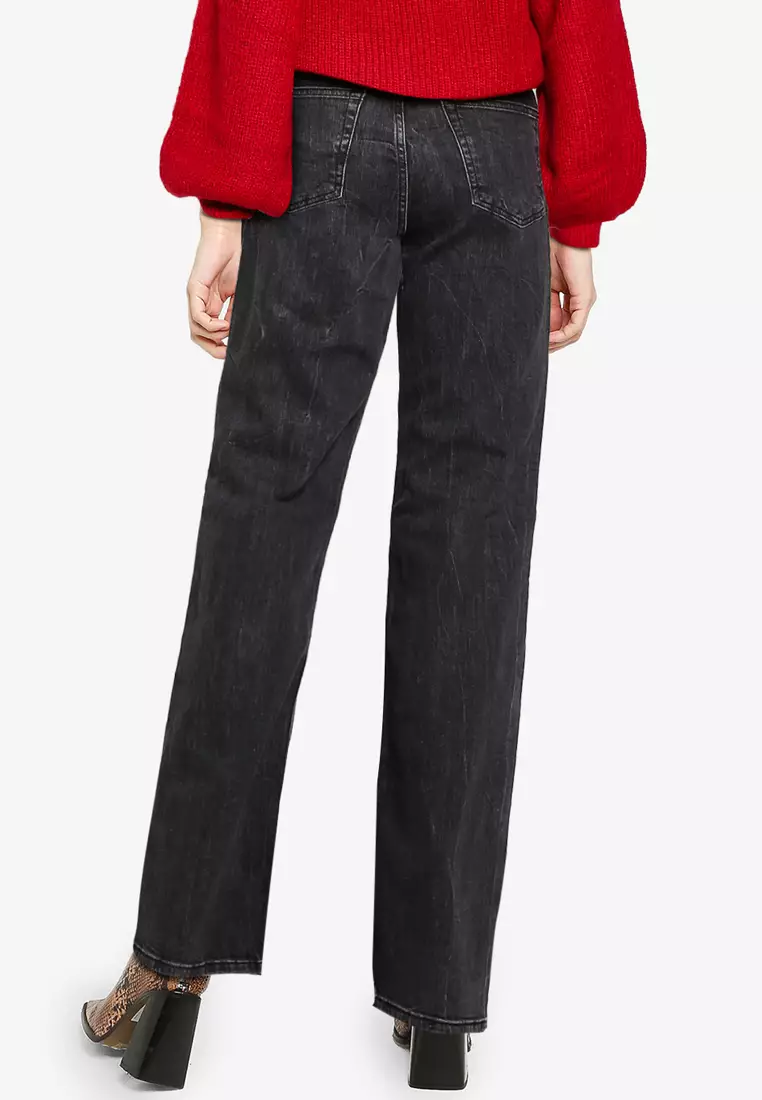 Wide Leg High Waist Jeans