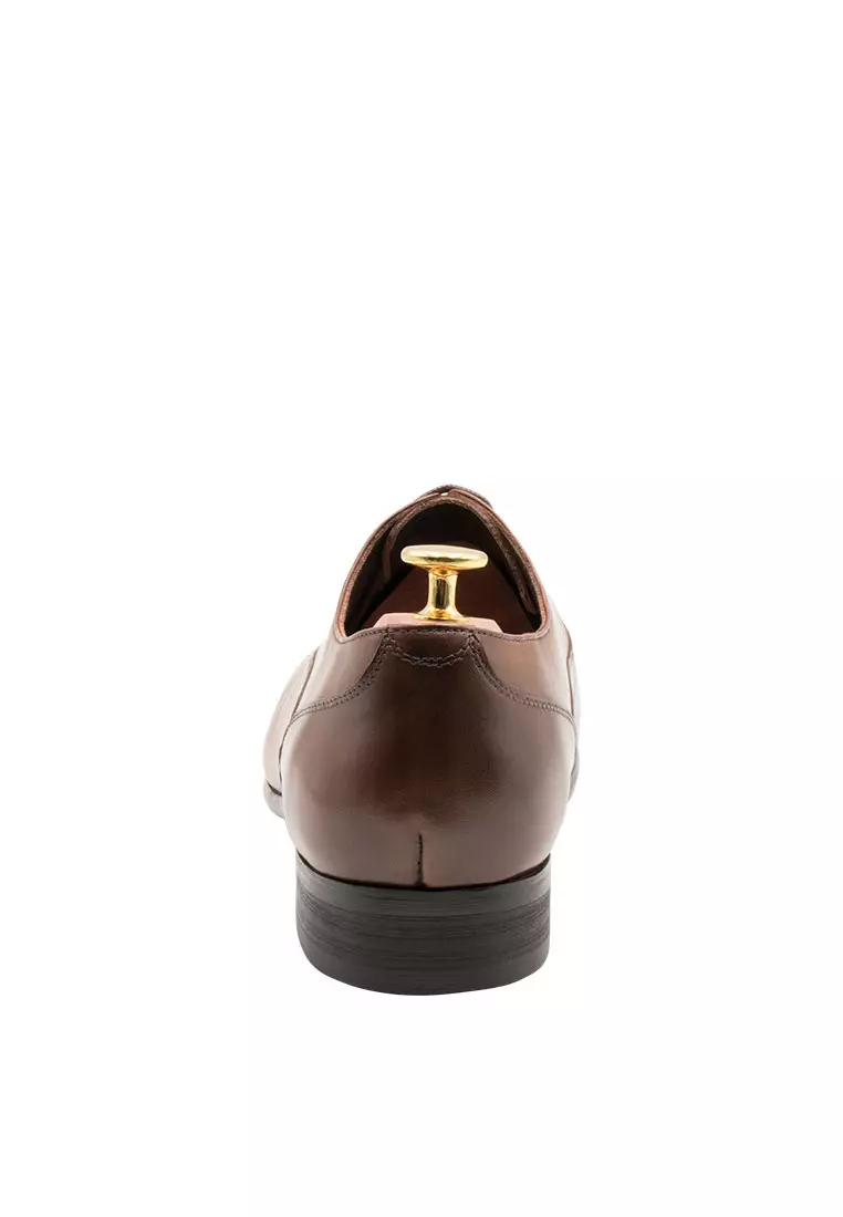 Calafate Straight Cap Chestnut Oxford