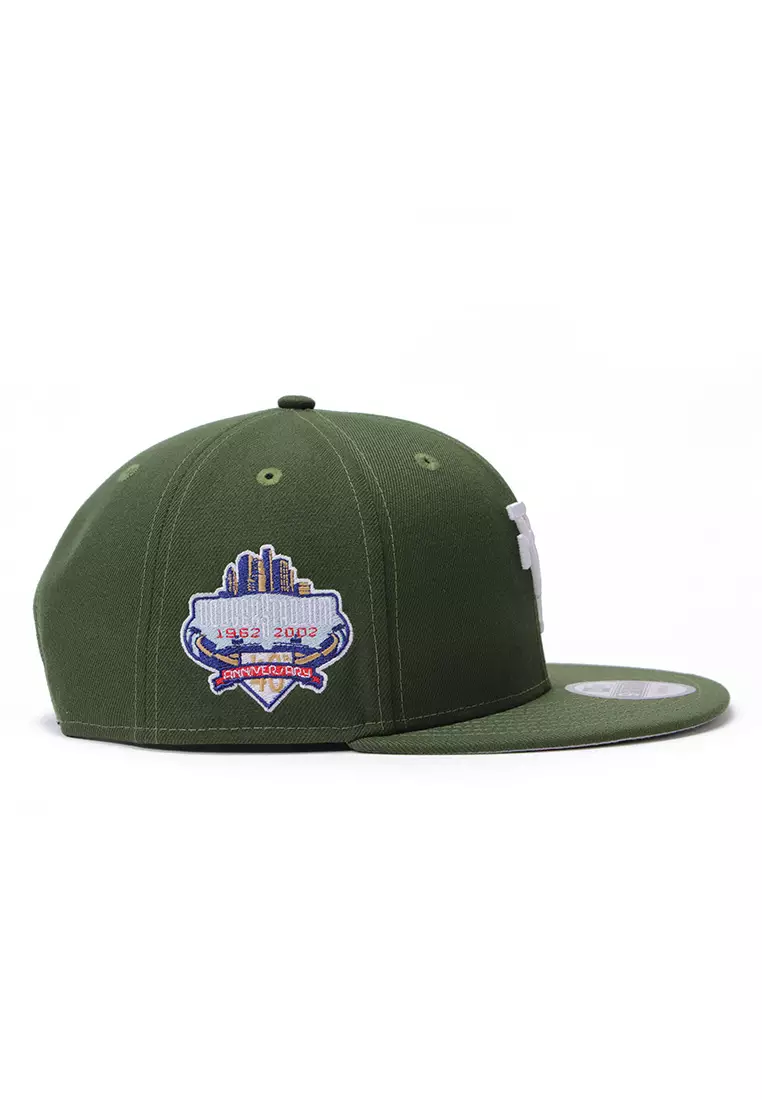 NE Los Angeles Dodgers Upside Down Green 9FIFTY Snapback Cap