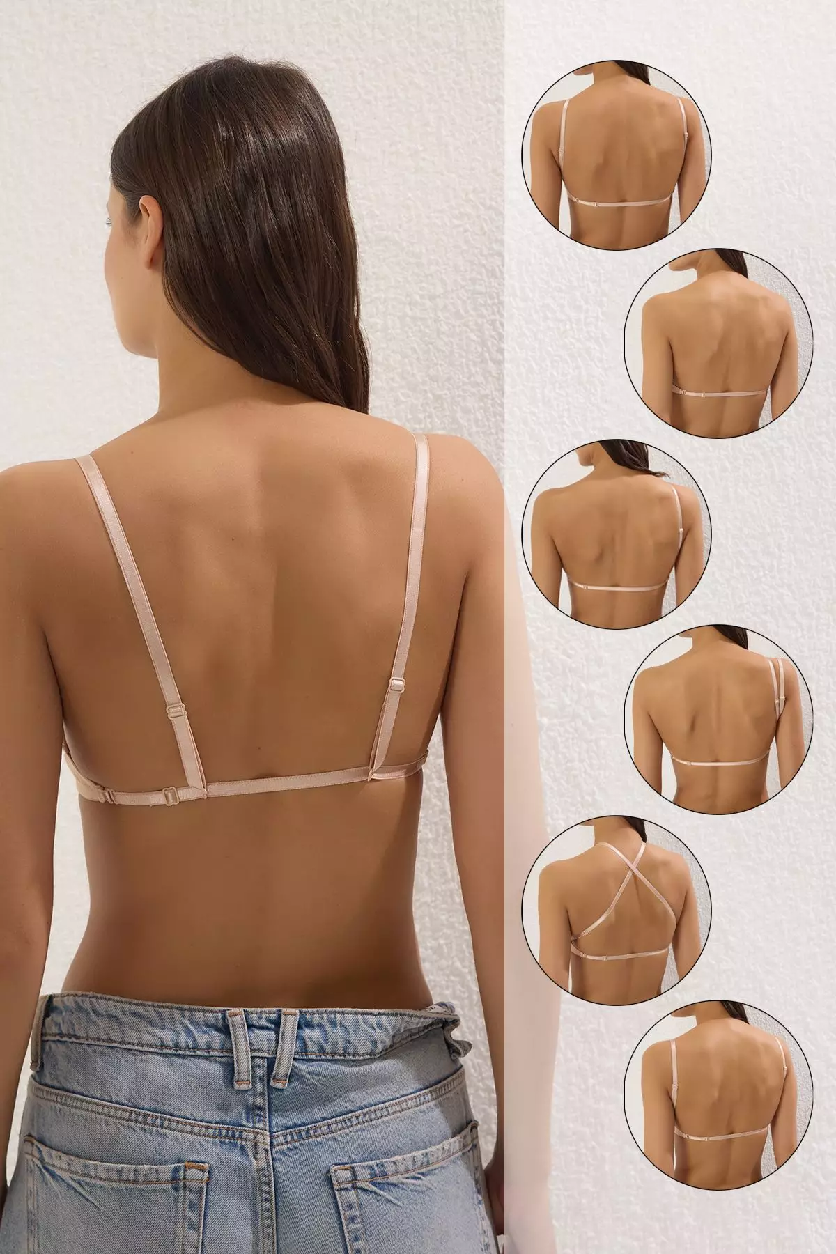 Ten Micro 30 Different Bindings Supportive Strapless Knitted Bra THMSS25SU00025