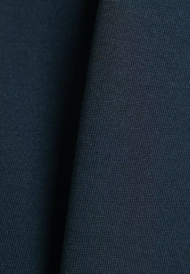 MANZONE - Kaos Lengan Pendek Pria Stan 05 Relaxed fit - Navy Colour Navy