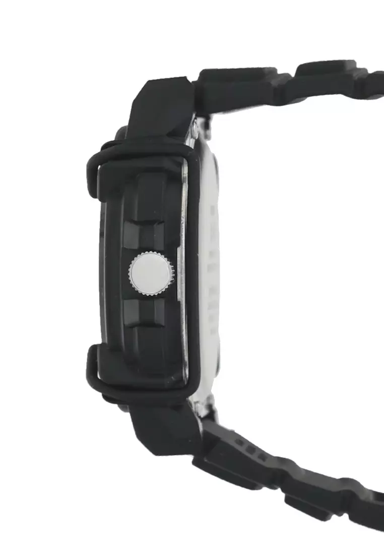 Casio Jam Tangan Pria - Black White - Resin - HDA-600B-7BVDF