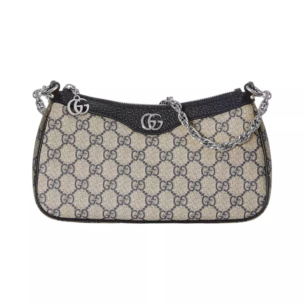 Jual Gucci GG Ophidia Supreme Canvas Small Shoulder Bag Beige/Blue