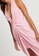 Chancery pink Tomeka Halter Midi Dress 1CF5DAAD2E995FGS_4