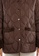 London Rag brown Chocolate Quilted Button-Up Puffer Jacket 21FC1AA525556AGS_4