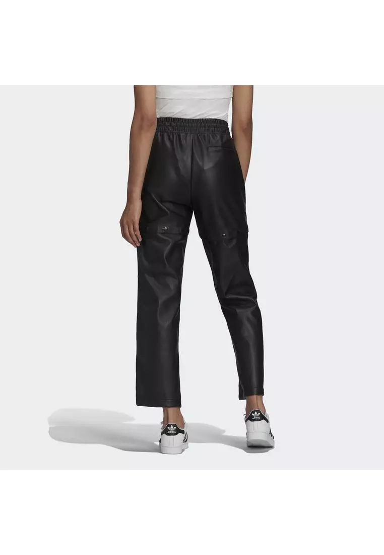 Adidas originals by store aw leather pants