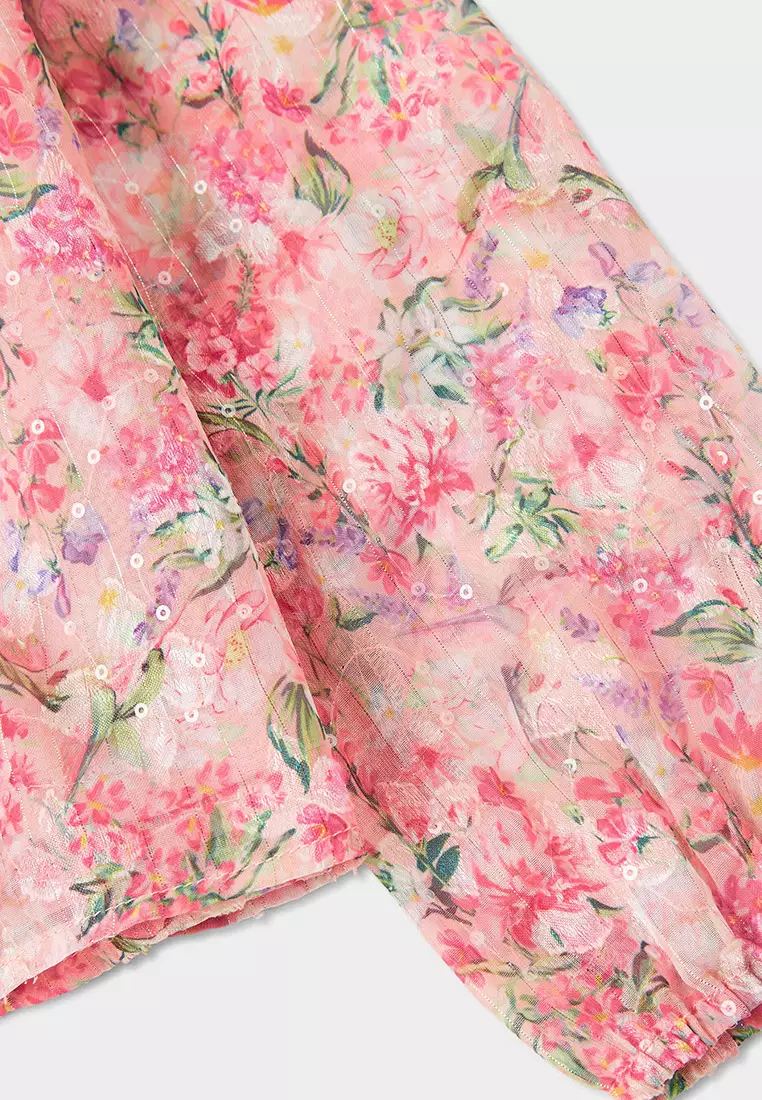 Valencia Printed Blouse