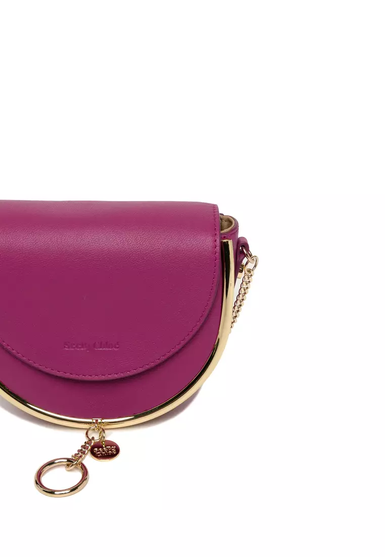 Buy See By Chloé Hana Mini Shoulder Bag - Magnet Pink At 33% Off