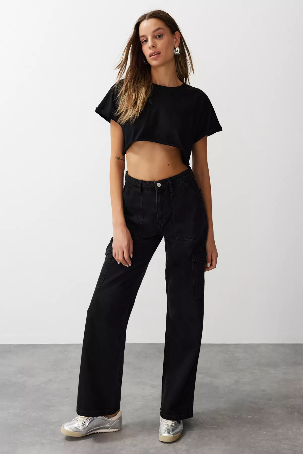 High Waist Wide Leg Jeans