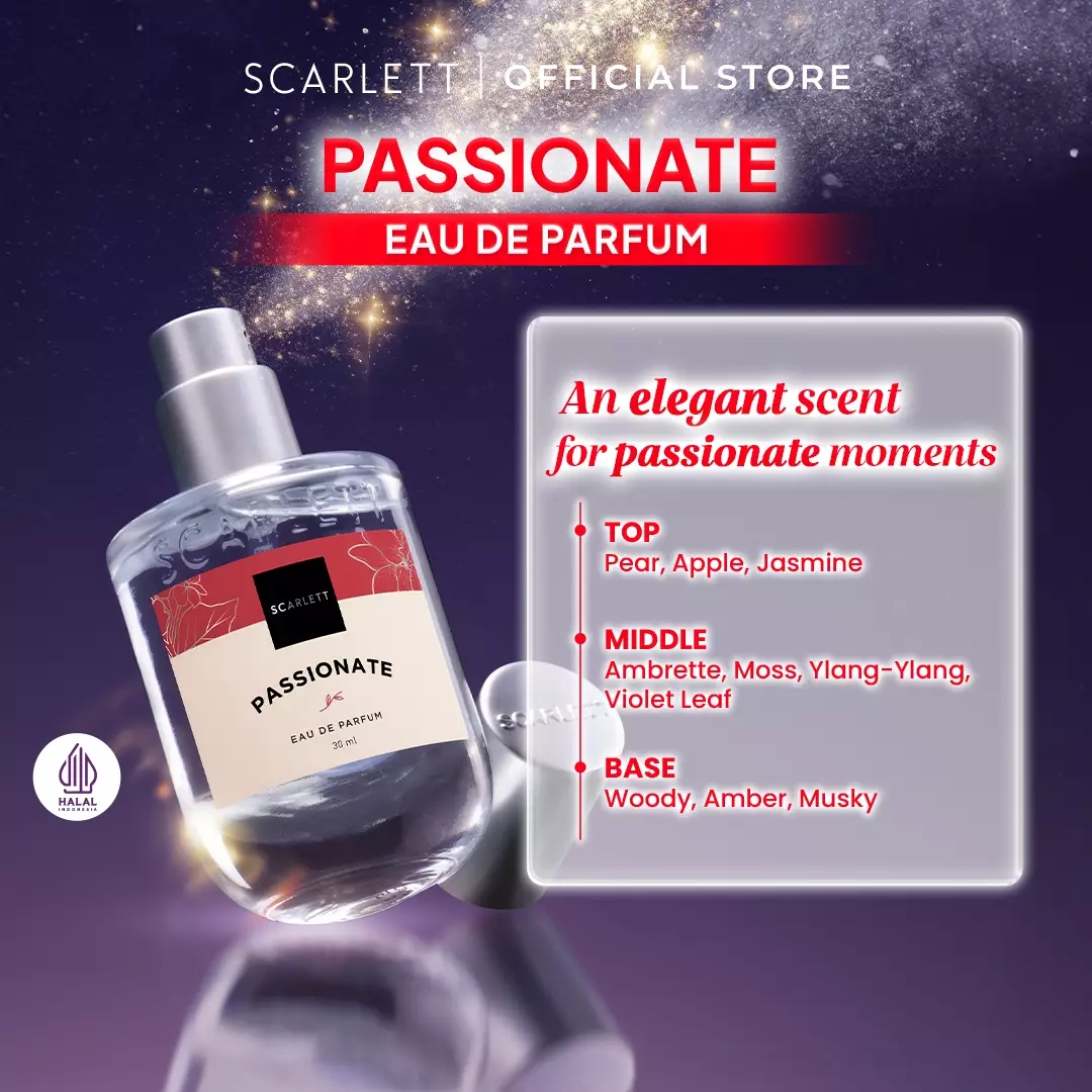Scarlett Whitening Eau De Parfum Bundle Passionate + Euphoria