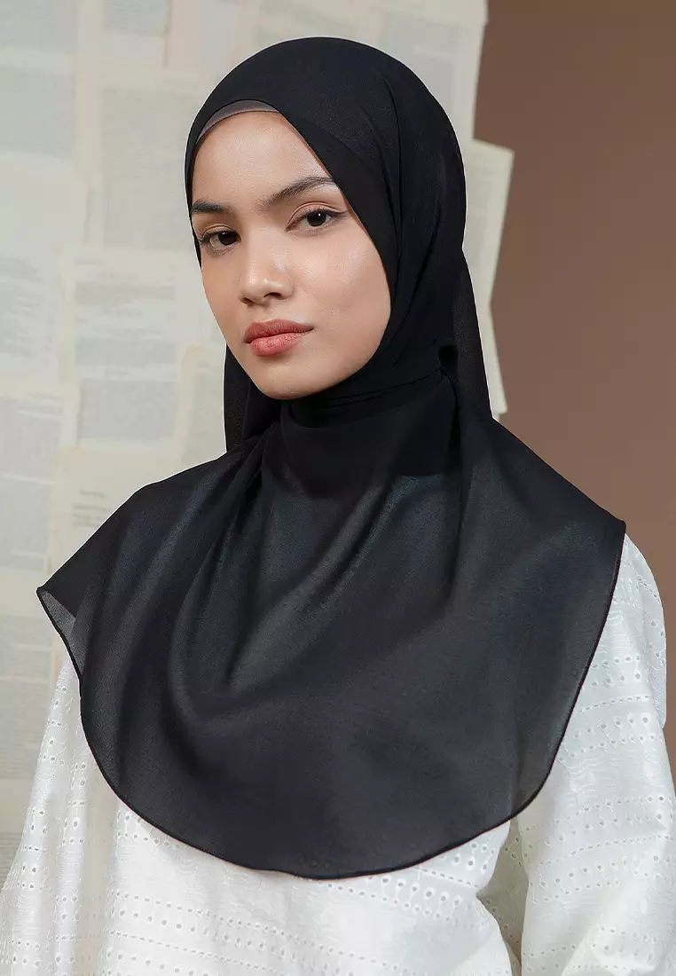 Oval Shawl Lozy x Lesti Black