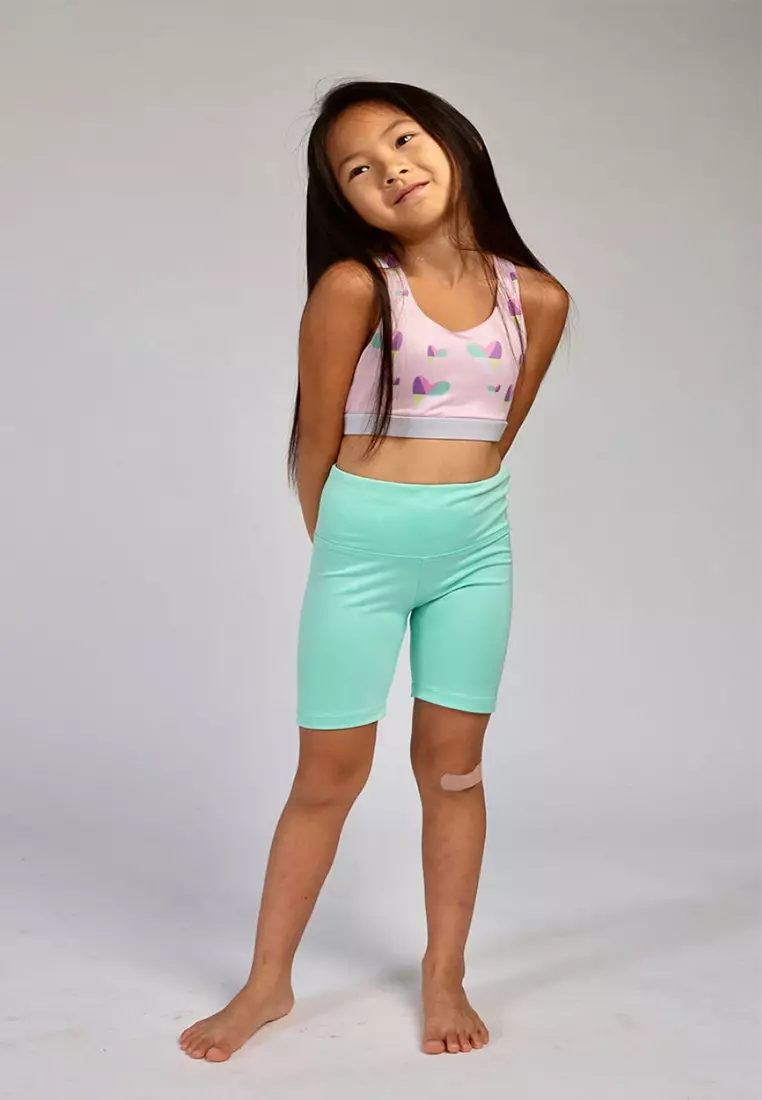 Biker shorts in store top