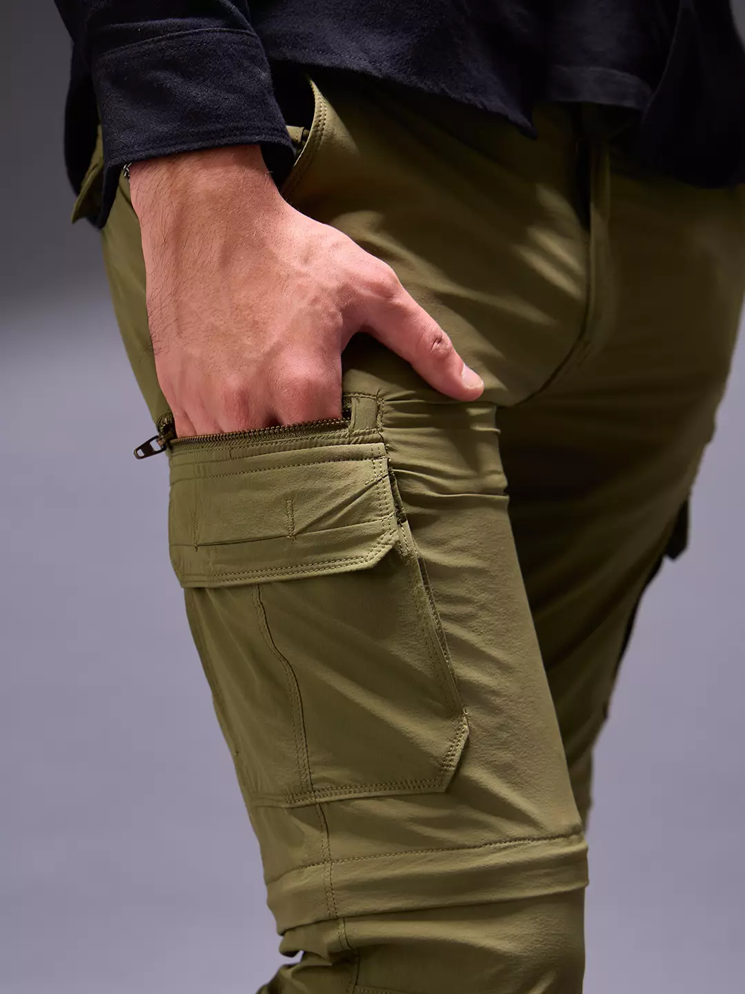 OXCON Cargo Pants Zwiss Dual-mode Celana Cargo Army