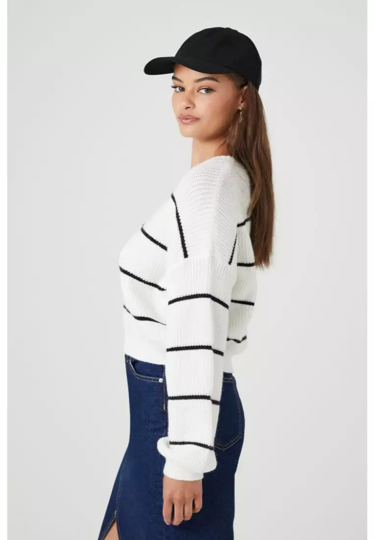 Peter pan collar sweater forever 21 hot sale
