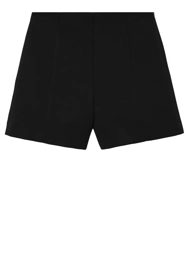 Buy Mango Straight Mid-Rise Shorts 2024 Online | ZALORA Philippines