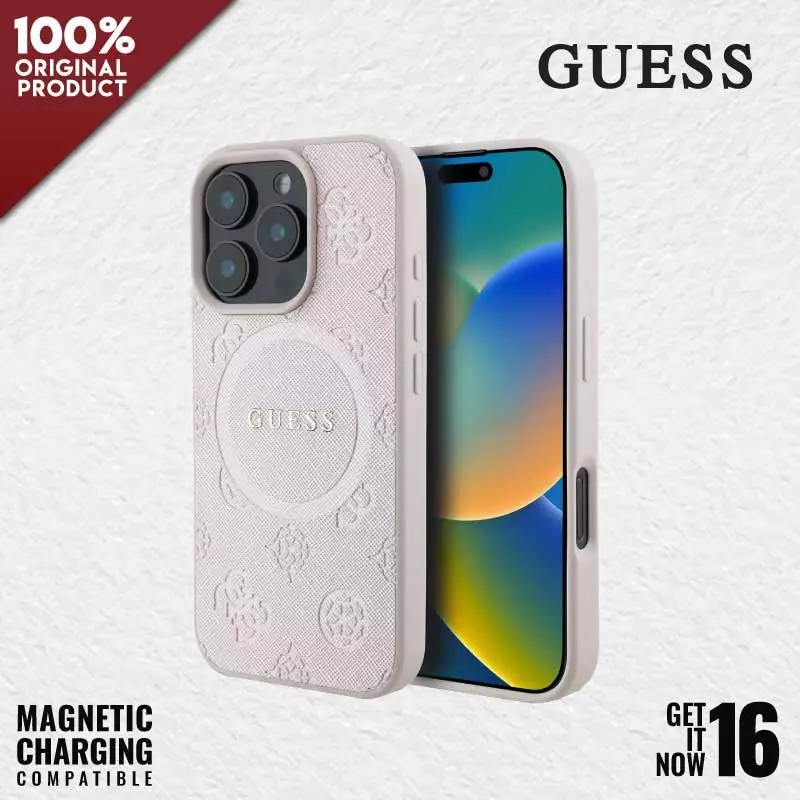Guess Guhmp15Lpsahmcp Iphone 15 Pro 6 1 Różowy Pink Hardcase Saffiano - View #2