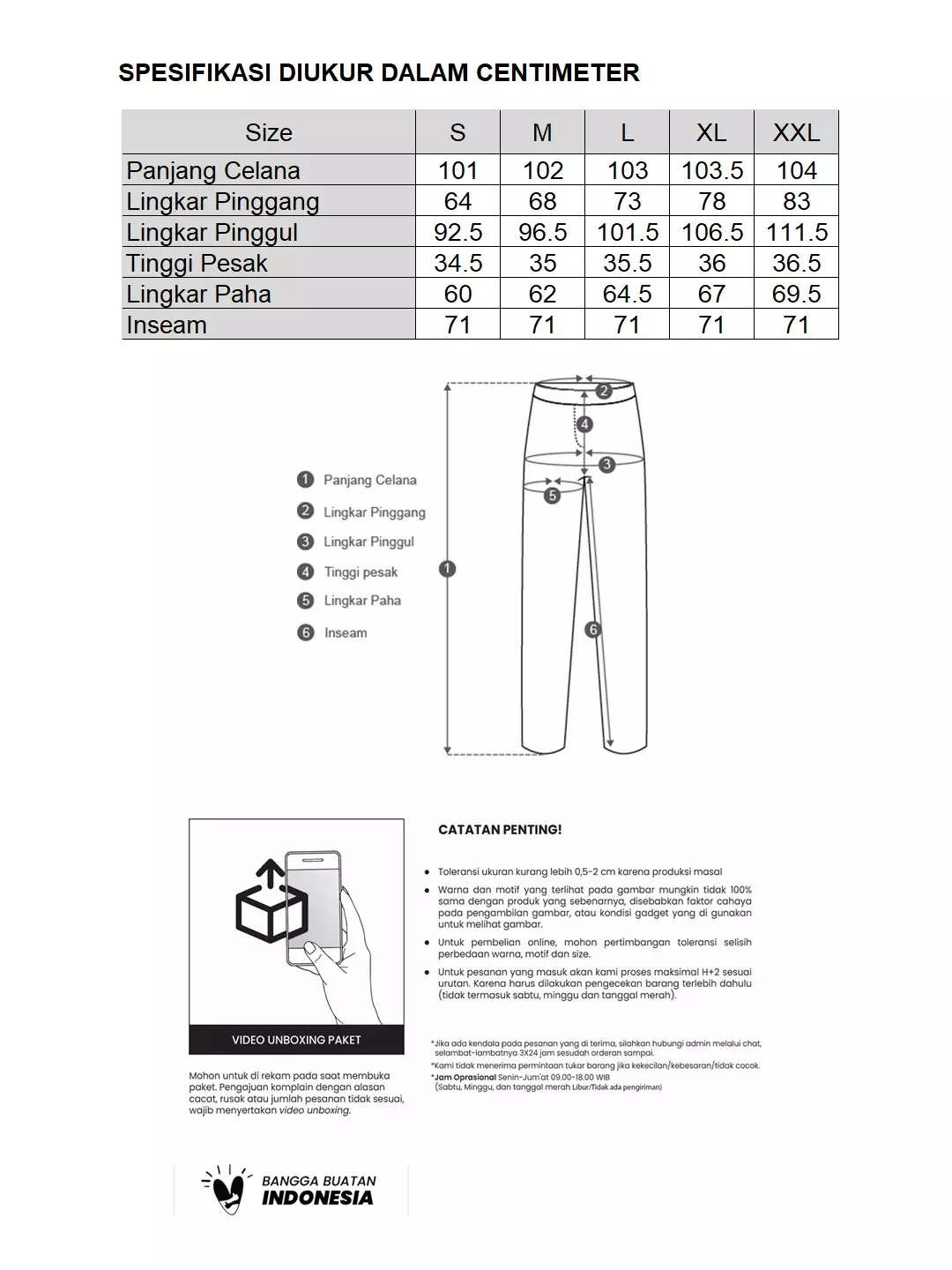 Minimal x Marsha Aruan - Gilian - Wide Pants - Beige Warna Beige