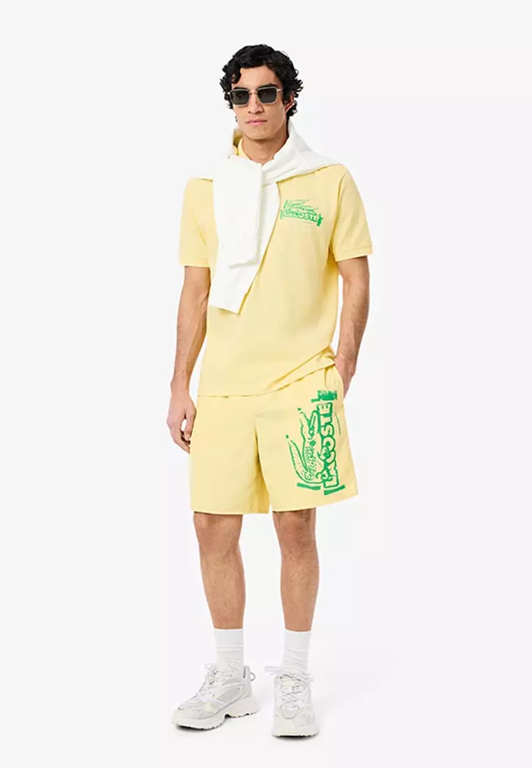 Classic Fit Printed L.12.12 Polo Shirt