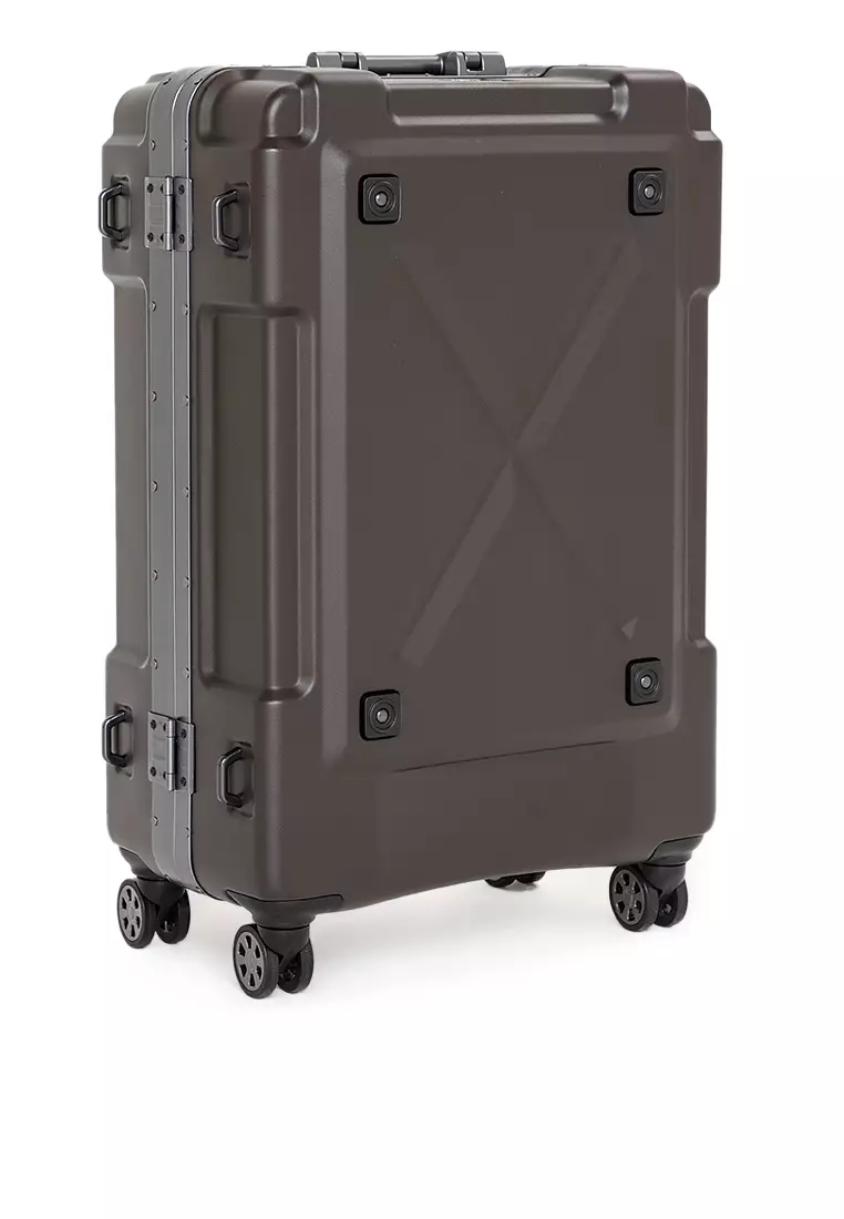 Outdoor 6302-69 Matte Brown (Frame Type) - Large - TSA Luggage