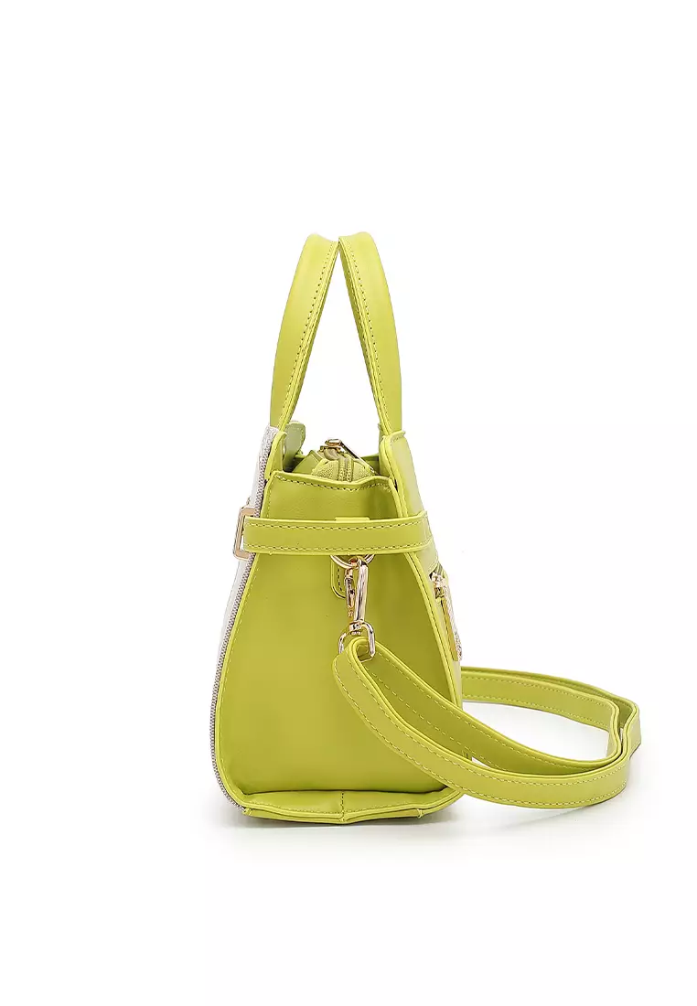 Women's Top Handle Bag Sling Bag Crossbody Bag Apple Green