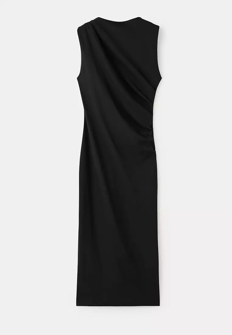 Long Draped Dress